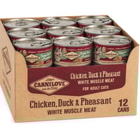 كرتون اكل قطط معلبات من كارنيلوف دجاج وبط طعام رطب...