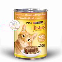 فريسكس طعام رطب للقطط بنكهة باتيه الدجاج والخضار 4...