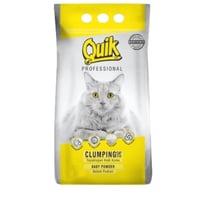 رمل للقطط طبيعي من كويك بعدة رؤائحه 10 لتر