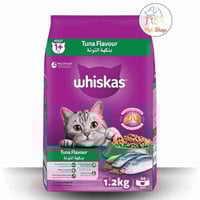 ويسكاس طعام قطط جاف بنكهة التونة 1.2 كيلو