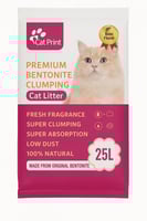 رمل قطط من كات برنت رمل صناعي متعدد الروائح 25 لتر