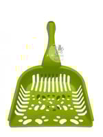 مجرفة رمل كبيرة مع مجموعة متنوعة من الألوان