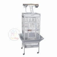 قفص طيور مع حامل متعدد الاحجام