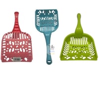 مجرفة رمل كبيرة مع مجموعة متنوعة من الألوان