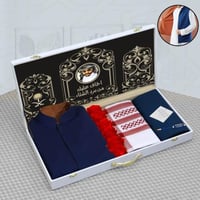 هدية رجالية بوكس شتوي سديري مع قماش وشماغ