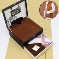 بوكس شتوي فاخر مع سديري جوخ مزدوج للرجال