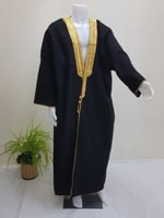 بشت فروة رجالية شتوية وبر بلون بني