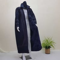 فروة شتوية للرجال مع قبعة فروة شتاء