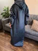 رداء شتوي نسائي مع هودي