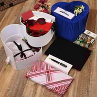 بوكس هدايا رجالية شكل قلب دورين