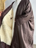 فروة طبيعي طفيلي سوري - درجة أولى وسيلكا هندي فاخر...