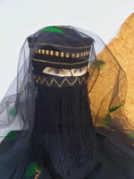 برقع يوم التاسيس مع طرحة