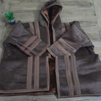 فروه رجاليه شتوية مريحة بغطاء رأس