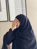 "عرض" طرحة بندانه , طرحة ربط , نقاب وسط (مطاط مائل...