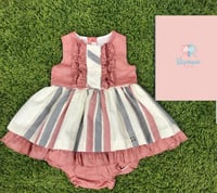 فستان اسباني من قطعتين