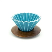 قمع Origami مع حامل خشبي مقاس S(01)