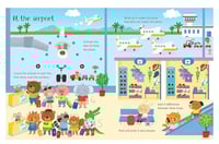 كتاب أنشطة وقلم سبورة