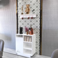 طقم طاولات لون ابيض- موديل Lusy