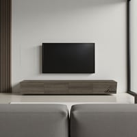 طاولة تلفاز معلقه لون رمادي 2031 -موديل Lusy