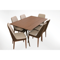 طاوله طعام 6 كراسي - موديل 2280-2223