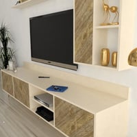 طاولة تلفزيون بيج مع خشبي 1 -موديل tv50