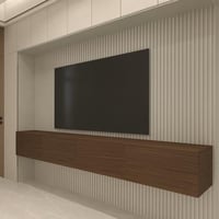 طاولة تلفاز معلقه لون بني 2001 -موديل Lusy