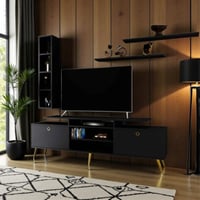 طاولة تلفزيون اسود - موديل TV04