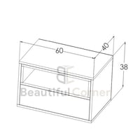 دولاب ملابس بيج / رمادي