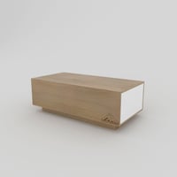 طاولة وسط لون ابيض مع بيج 2036 -موديل Lusy