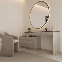 تسريحة عصرية بيج / رمادي