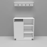 ركن قهوة لون ابيض-موديل Lusy