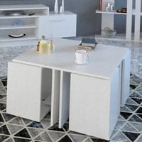 طاولة وسط ابيض-موديل Ct10