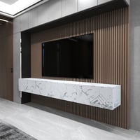 طقم طاولات لون رخامي - موديل Lusy