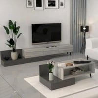 طقم طاولات رمادي غامق مع رمادي فاتح - موديل sh55