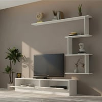 طاولة تلفزيون ابيض-موديل ahenk