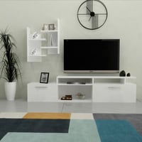 طاولة تلفزيون ابيض-موديل tv39