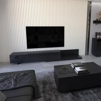 طقم طاولات اسود موديل Sozan