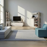 طاولة تلفزيون ابيض-موديل tv06