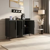 ركن قهوة اسود مع رمادي غامق- موديلRC07