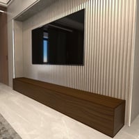 طاولة تلفاز معلقه لون بني 2001 -موديل Lusy