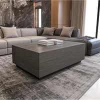 طقم طاولات لون رمادي 2031- موديل Lusy