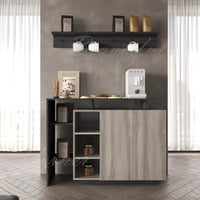 ركن كوفي رمادي 2031 مع رمادي 2020 -موديل Alfa