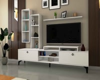 طقم طاولات ابيض موديل SH21