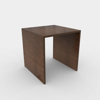 طقم طاولات جانبية _ بني 2001 - موديل Aura