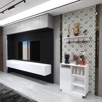 ركن قهوة لون ابيض-موديل Lusy