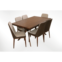 طاوله طعام 6 كراسي - موديل 2285-2223