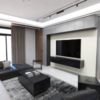 طقم طاولات لون اسود- موديل Lusy