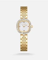 ساعة نسائية ستيل ذهبي الفي اند كو