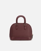 شنطة نسائية من الجلد بلون عودي