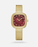 ساعة نسائية من الفي بلون ذهبي